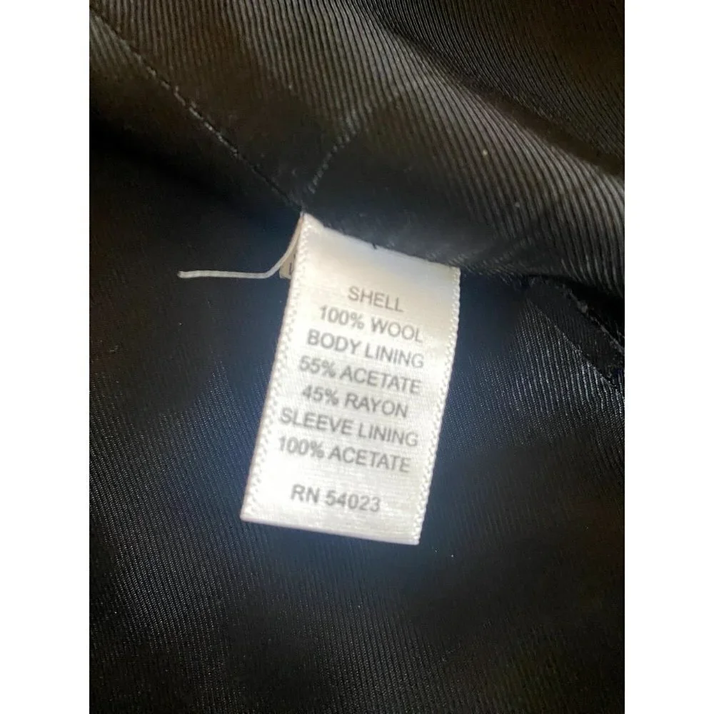 Banana Republic‎ Mens 42R 100% Wool Three Button Gray Sport Coat Jacket